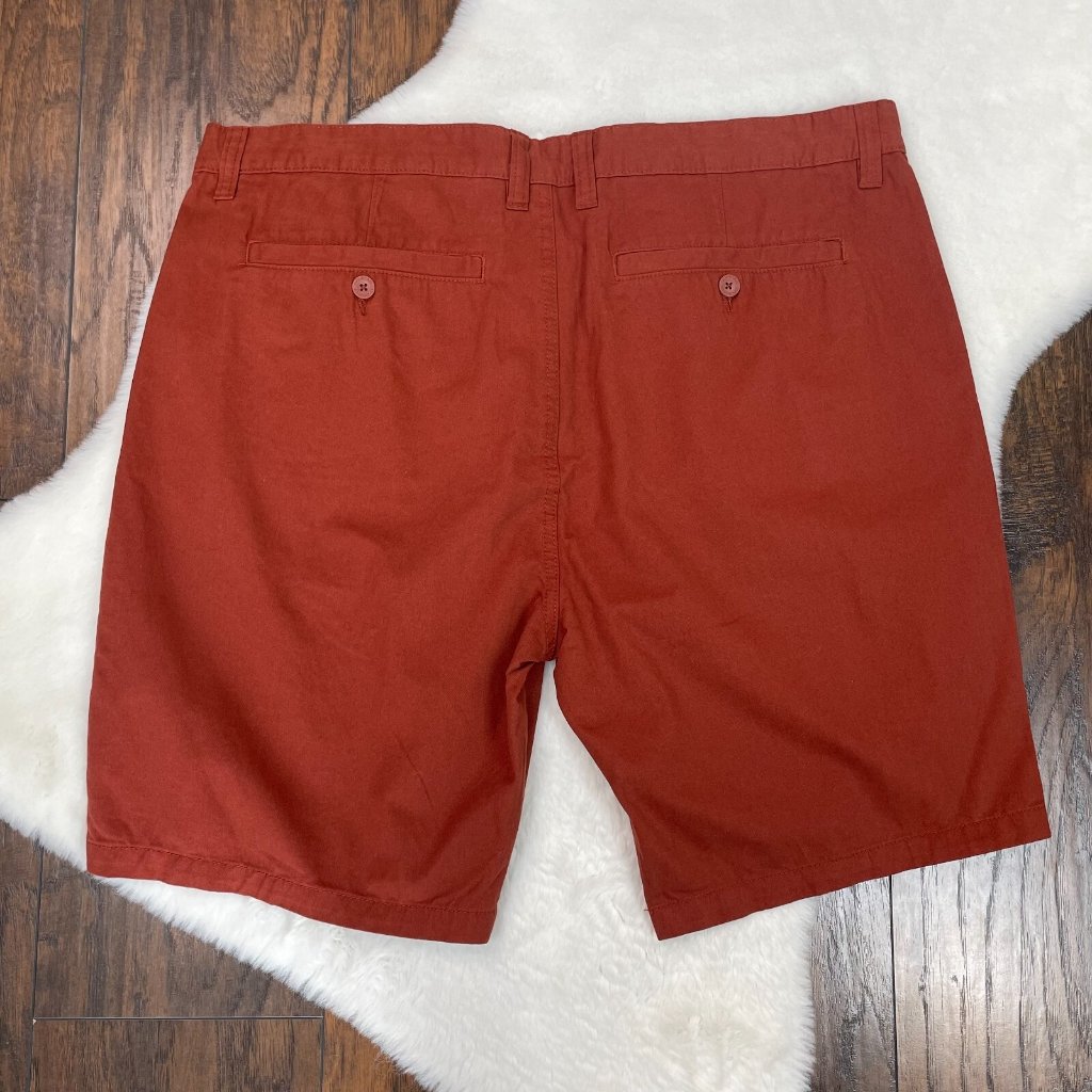Mountain Warehouse Shorts 38 Take A Break Chino Burnt Orange Cotton Men's Nwt — image 4 of 8